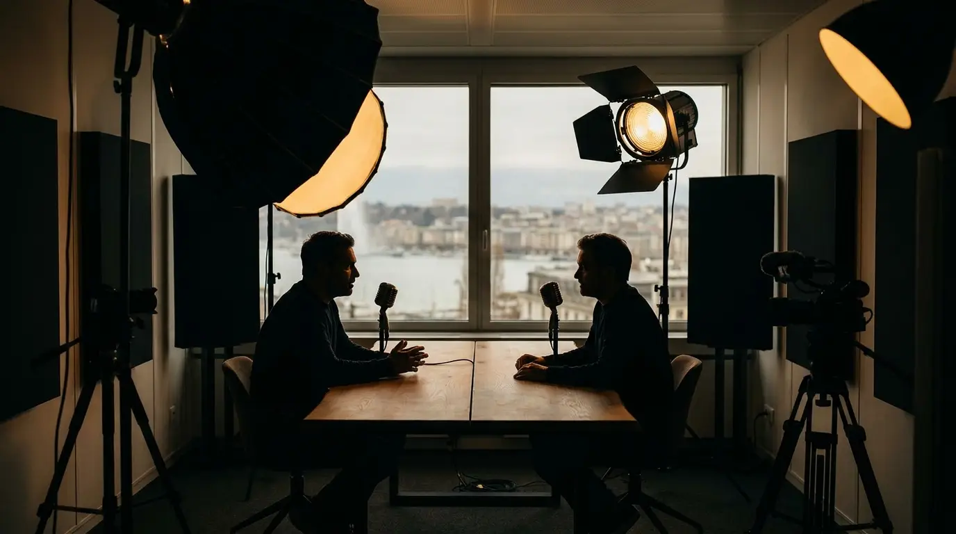 Éclairage pour podcast vidéo : le guide complet 2026
