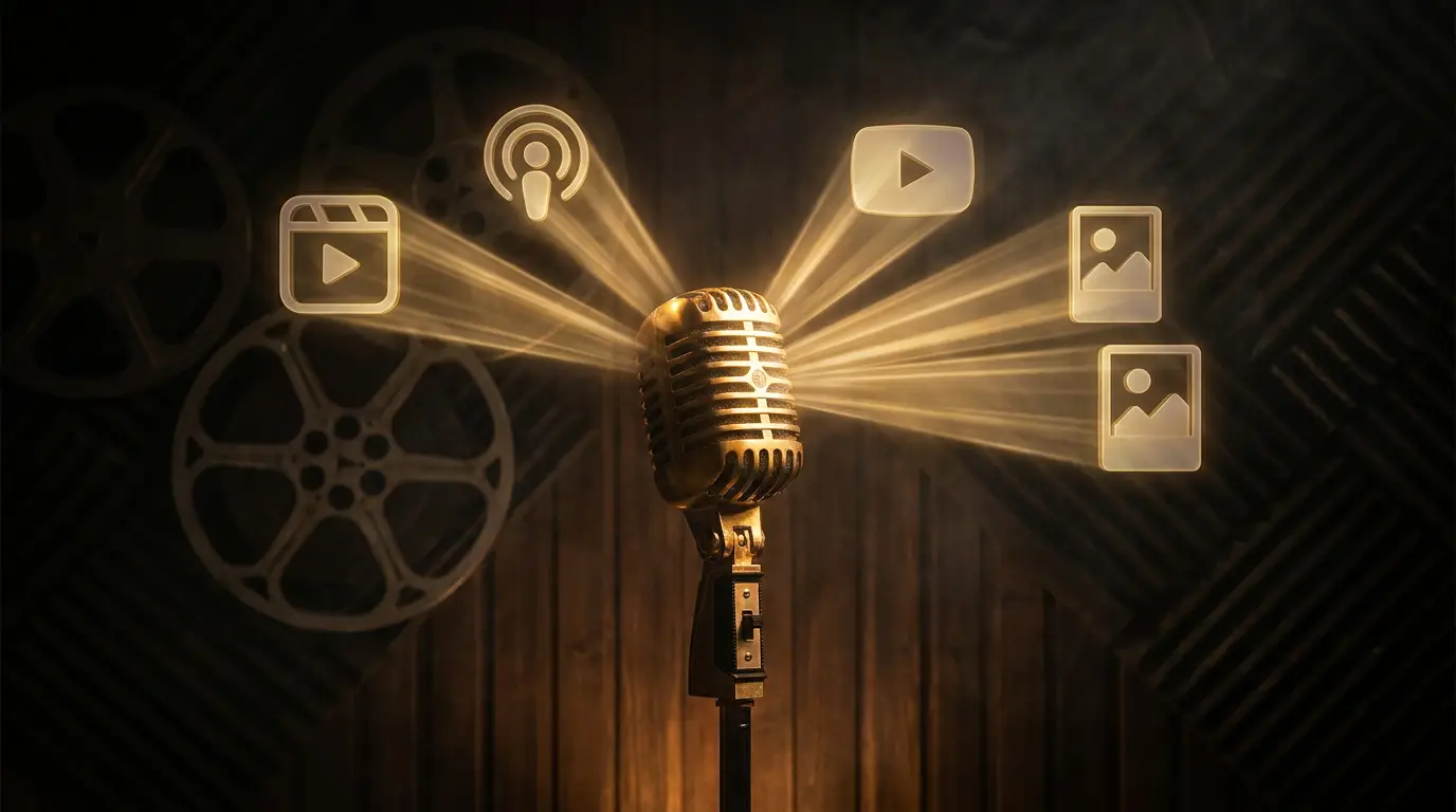 Repurposing : transformer 1 épisode de podcast en 10 contenus