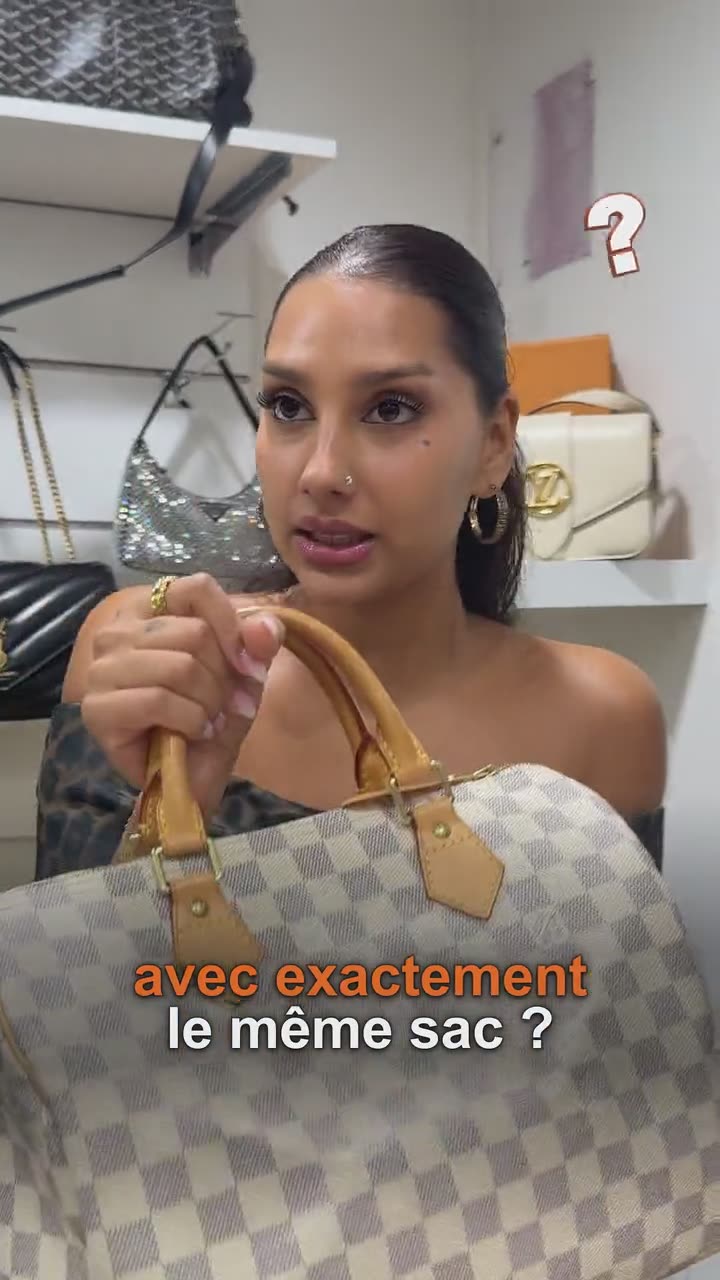 Anjou face caméra, vidéo « …avec exactement le même sac ? » pour Cash Collect'Or