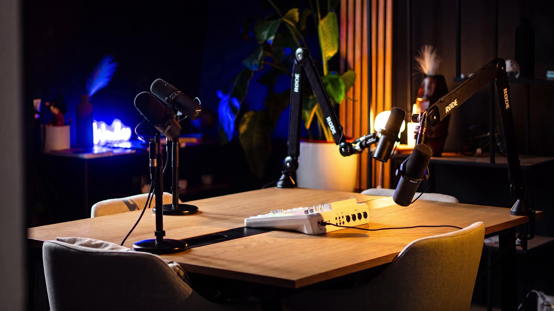 Studio Rhône · studio podcast et vidéo Wanda Studio à Genève